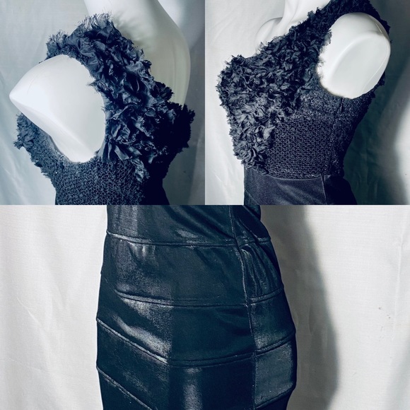 Arden B one shoulder ruffle sequin mini dress - Picture 6 of 17